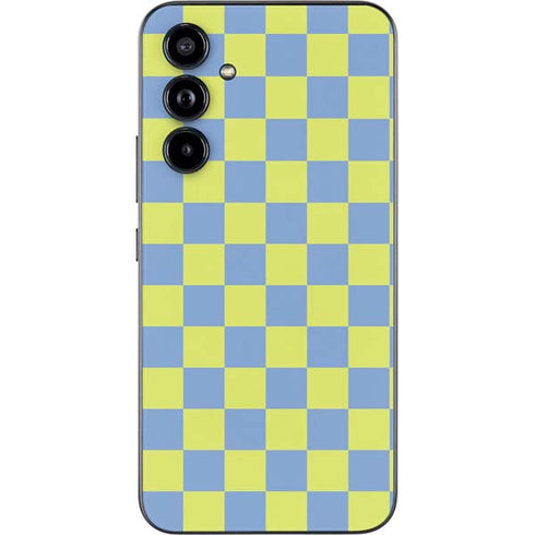 Neon Checkered Galaxy A54 5G Skin